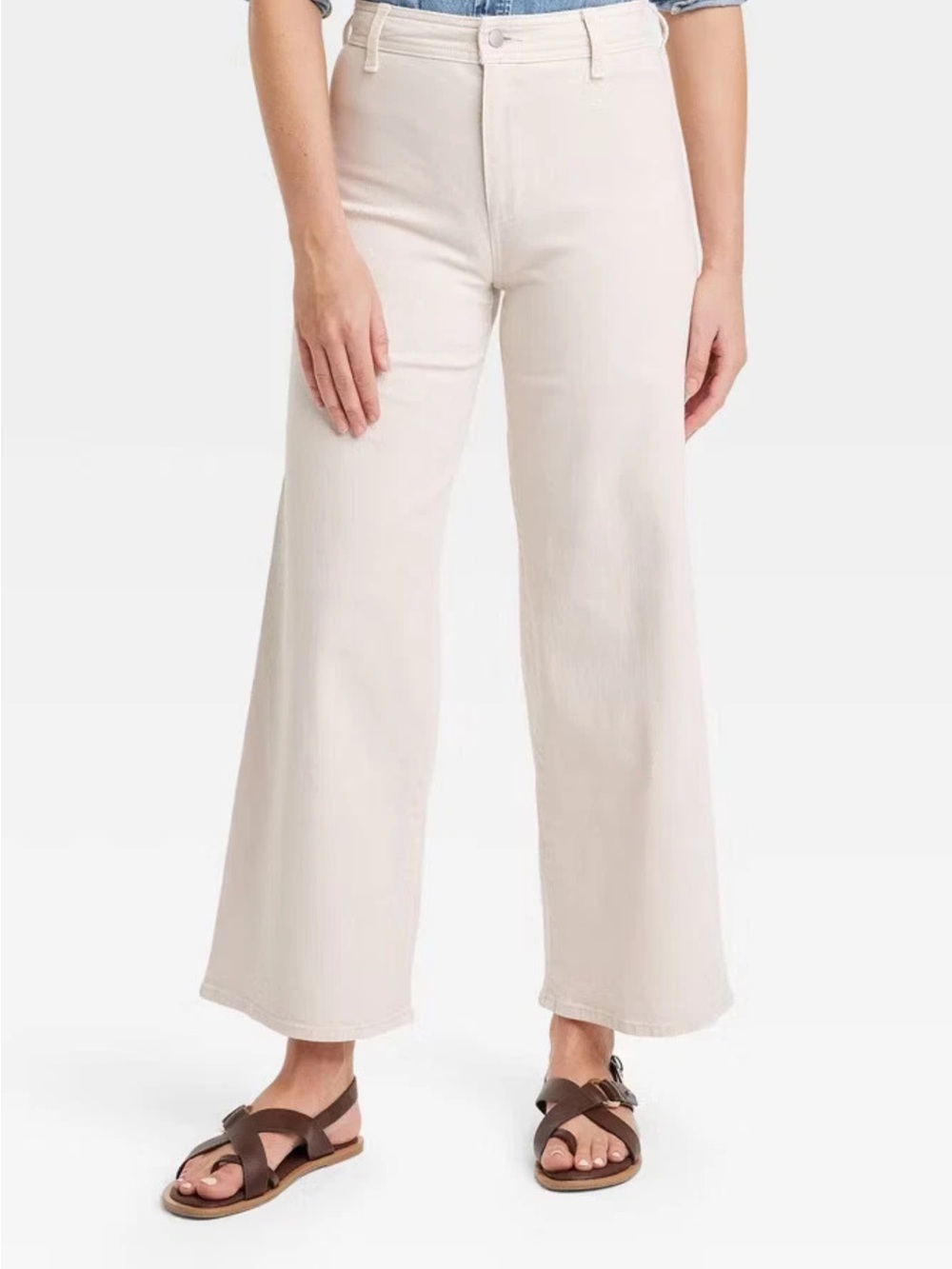 Universal Thread Sailor Wide-Leg Women’s Pants in Cream